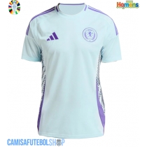Camisa de time de futebol Escócia Replicas 2º Equipamento Europeu 2024 Manga Curta